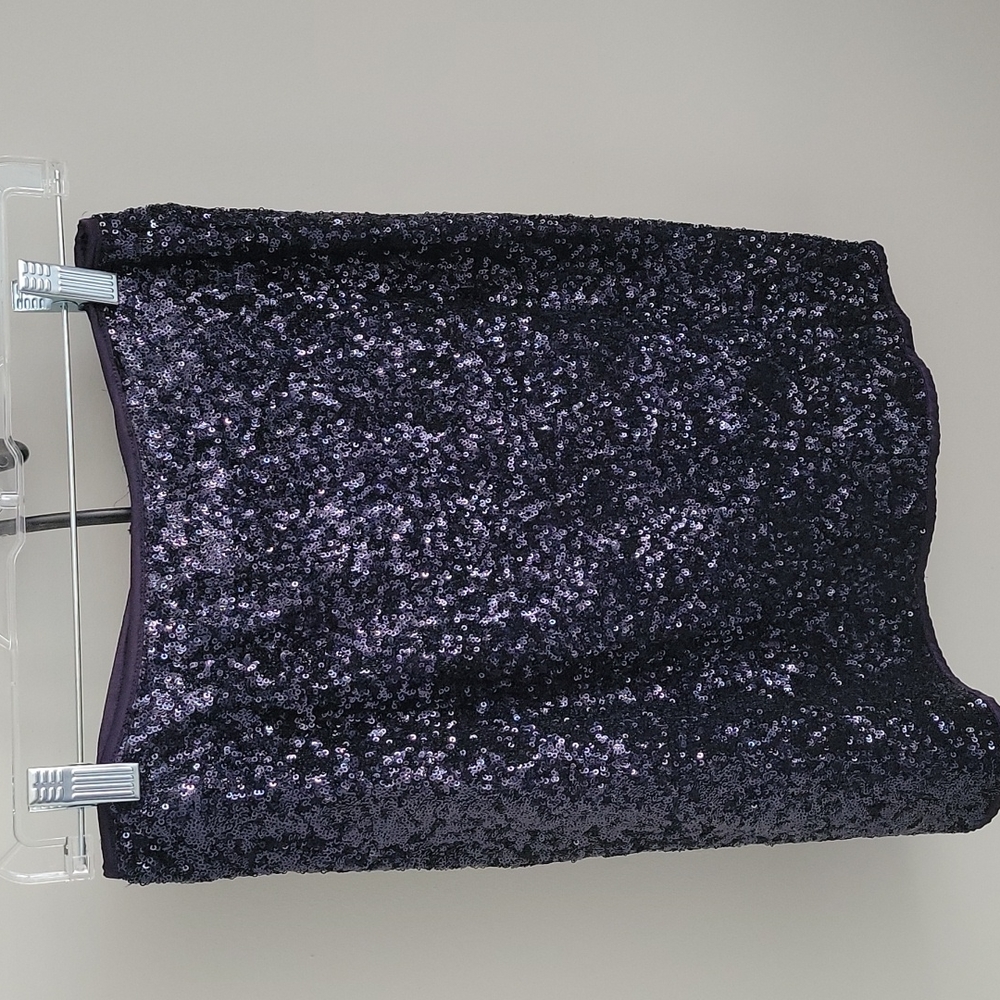Sequin black skirt